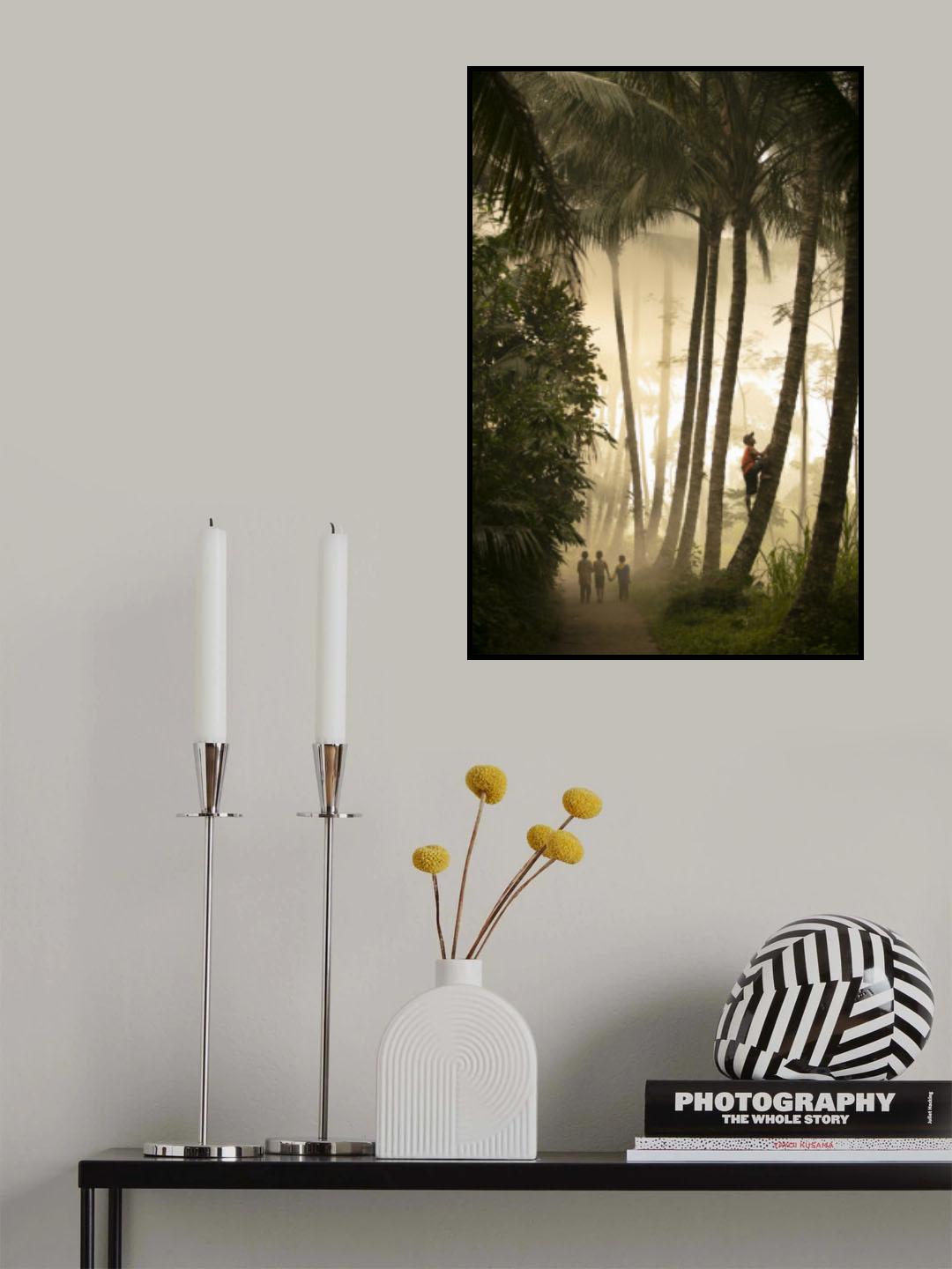 Jalan-jalan di pagi hari Poster och Canvastavla