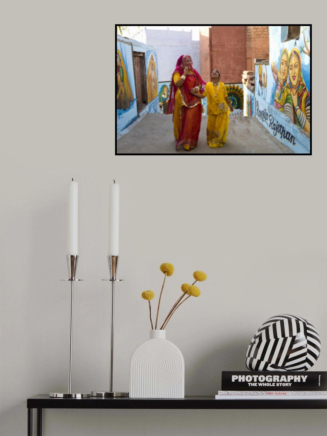 Mother and Daughter Poster och Canvastavla
