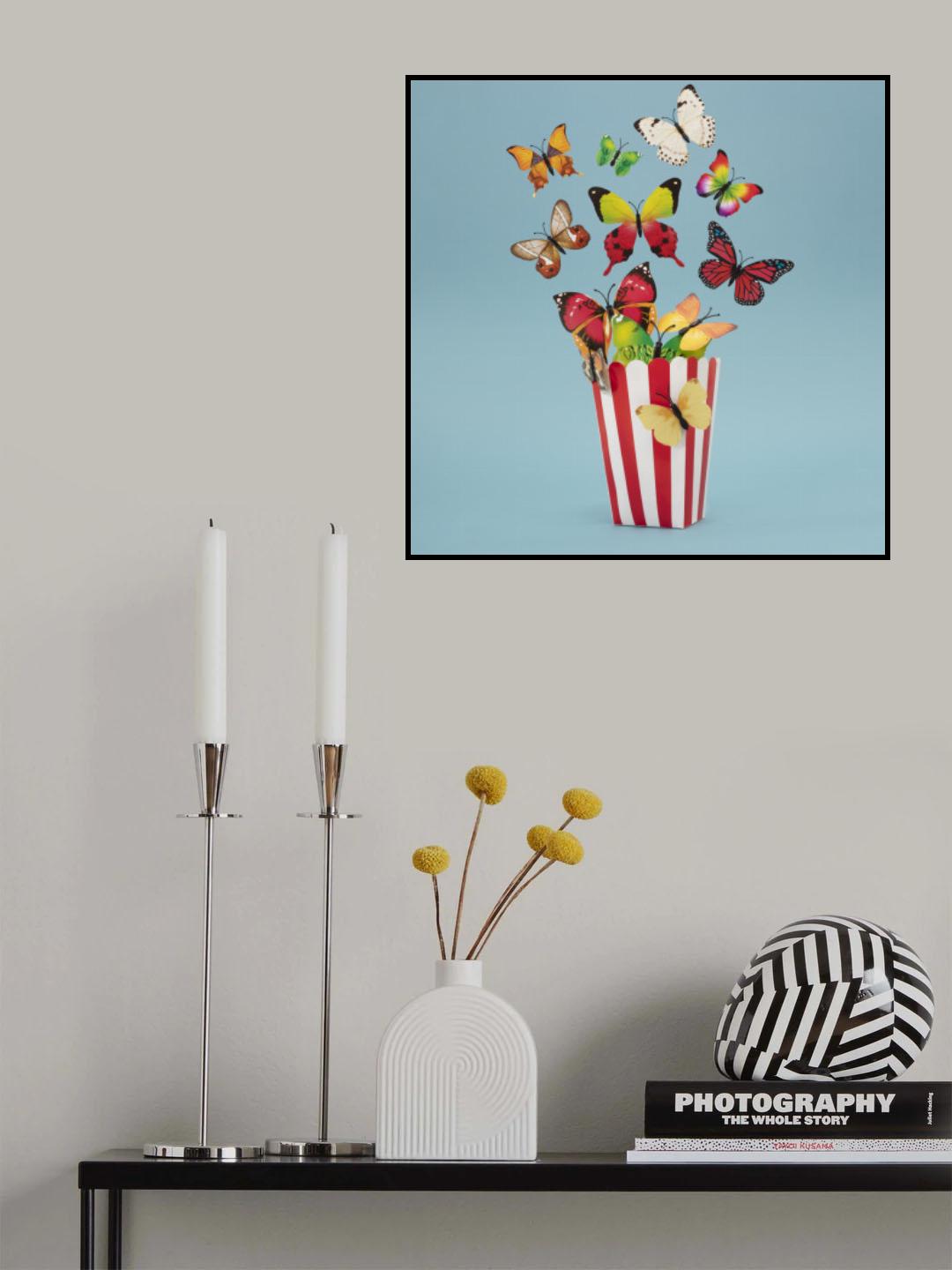 Popflies Poster och Canvastavla