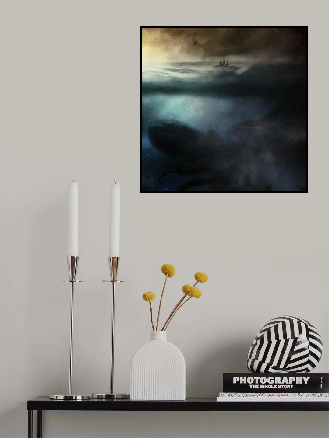 Guardian of the Abyss Poster och Canvastavla