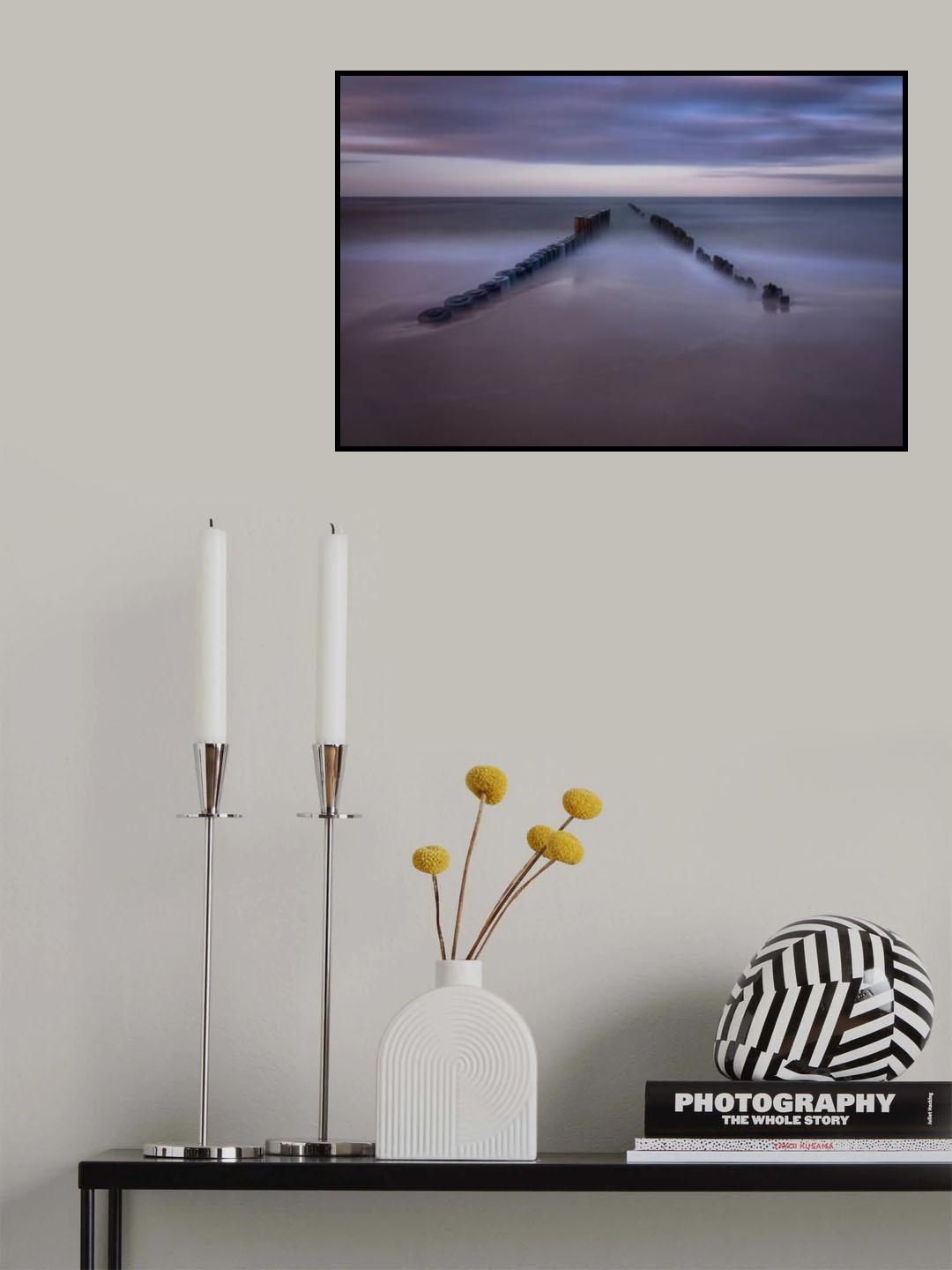 Lines of Baltic Sea V Poster och Canvastavla