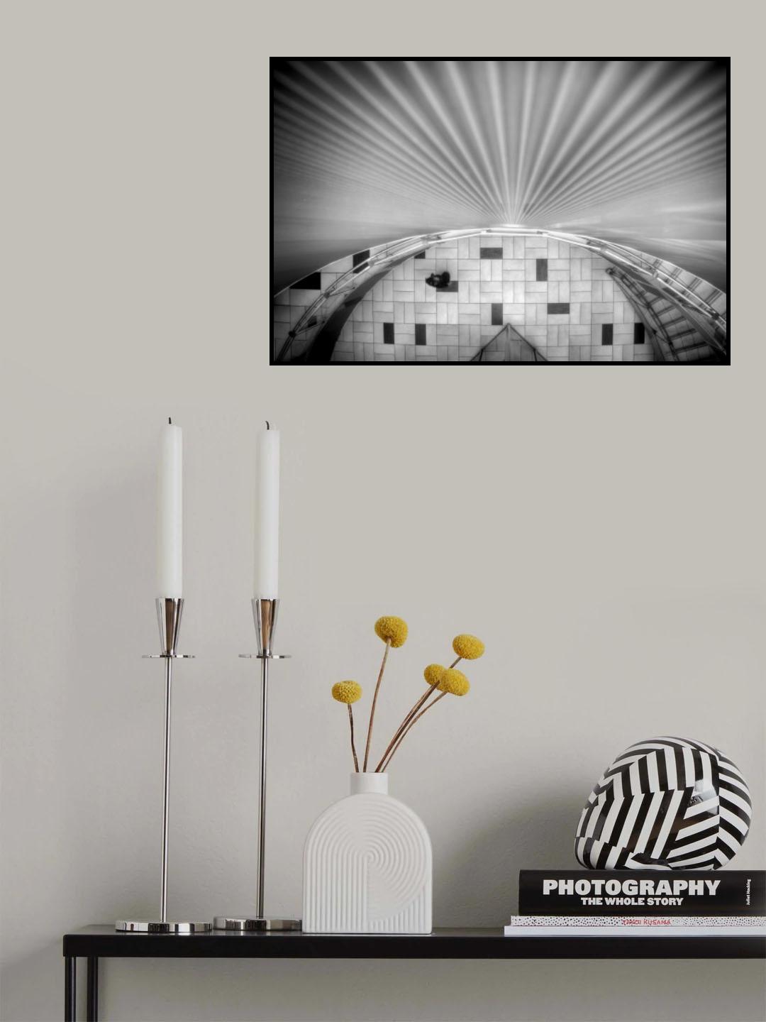 moire Poster och Canvastavla