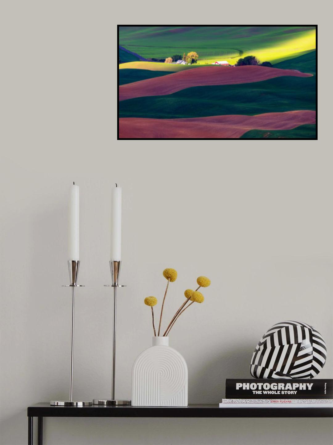 A Palouse Farm Poster och Canvastavla