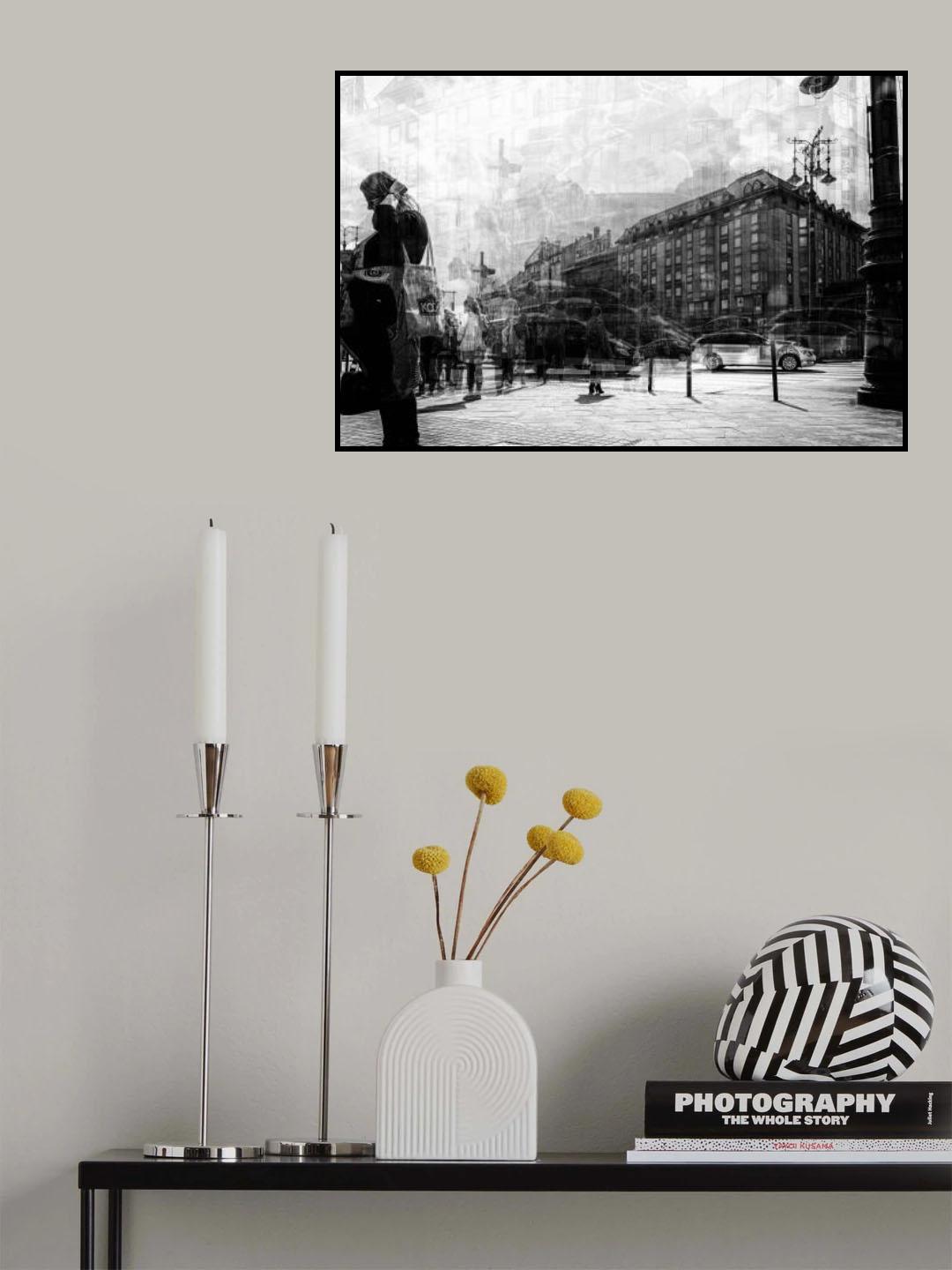 City Life Poster och Canvastavla