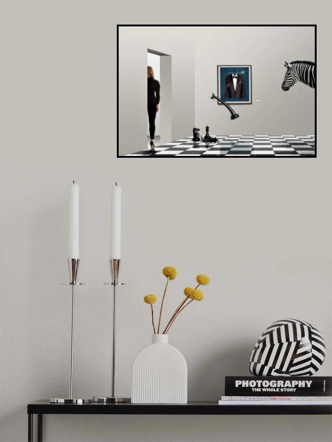 wooden figures Poster och Canvastavla