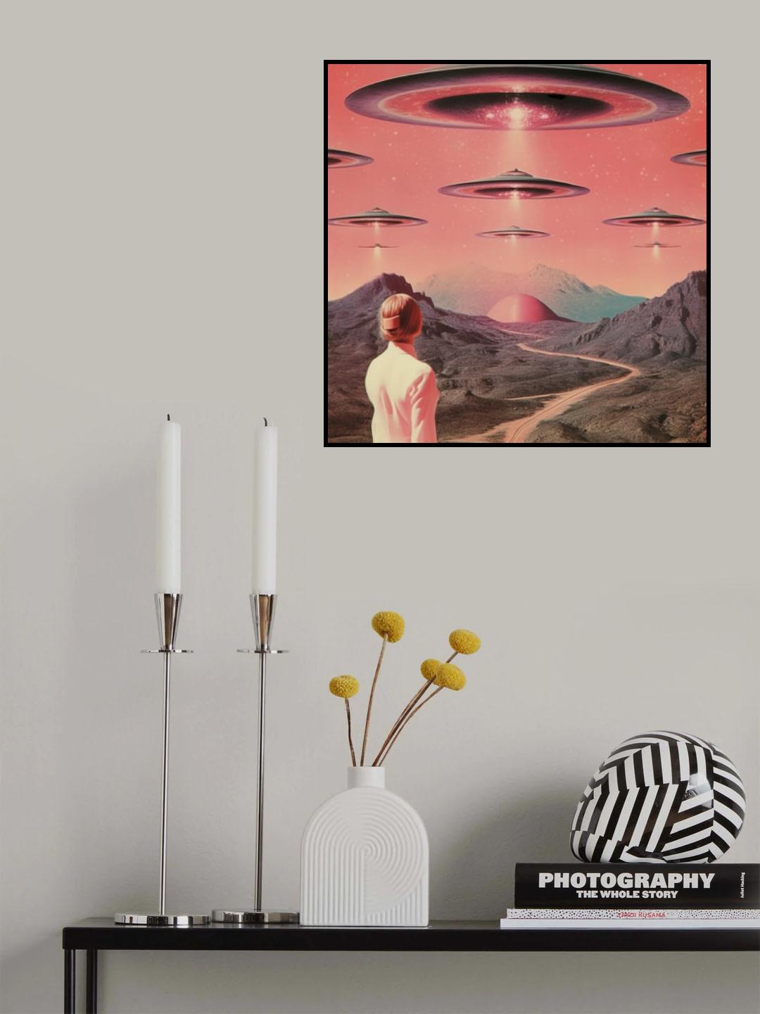 Nice View Collage Art Poster och Canvastavla