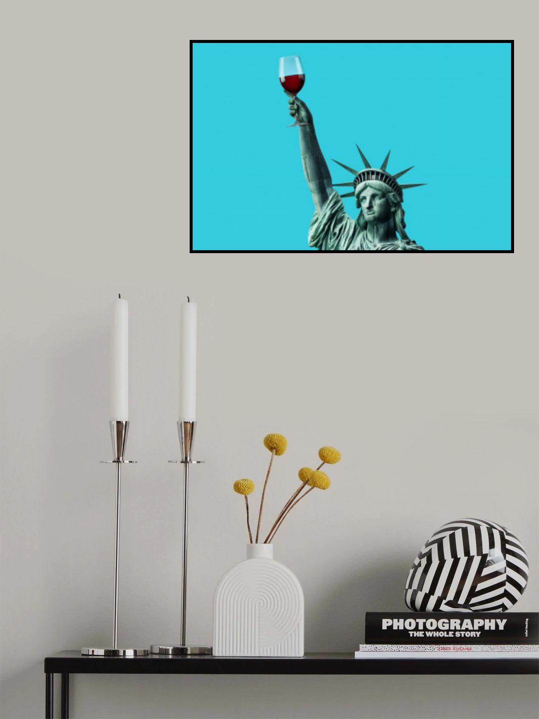 Liberty of Drinking Poster och Canvastavla