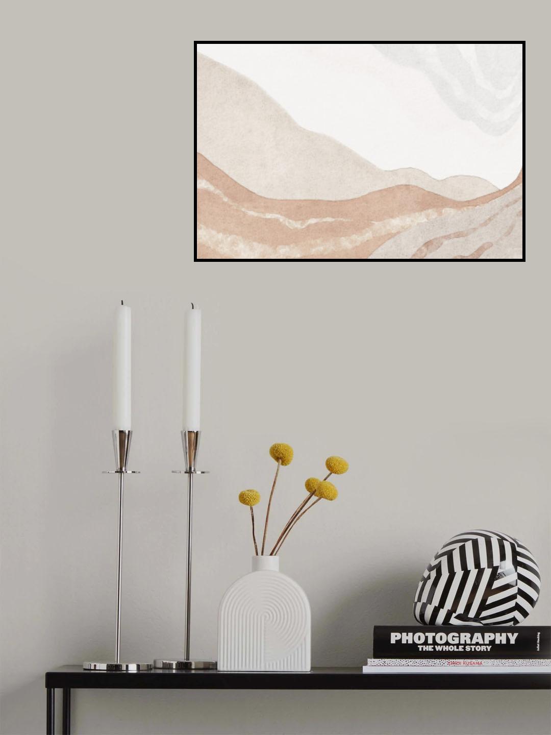 Landscape Painting Poster och Canvastavla