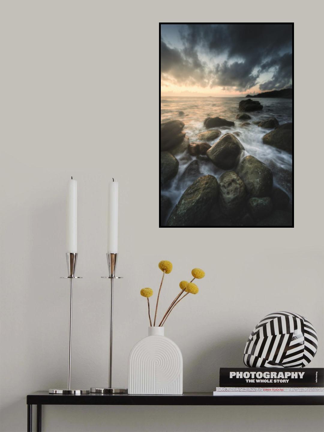 Breaking waves Poster och Canvastavla