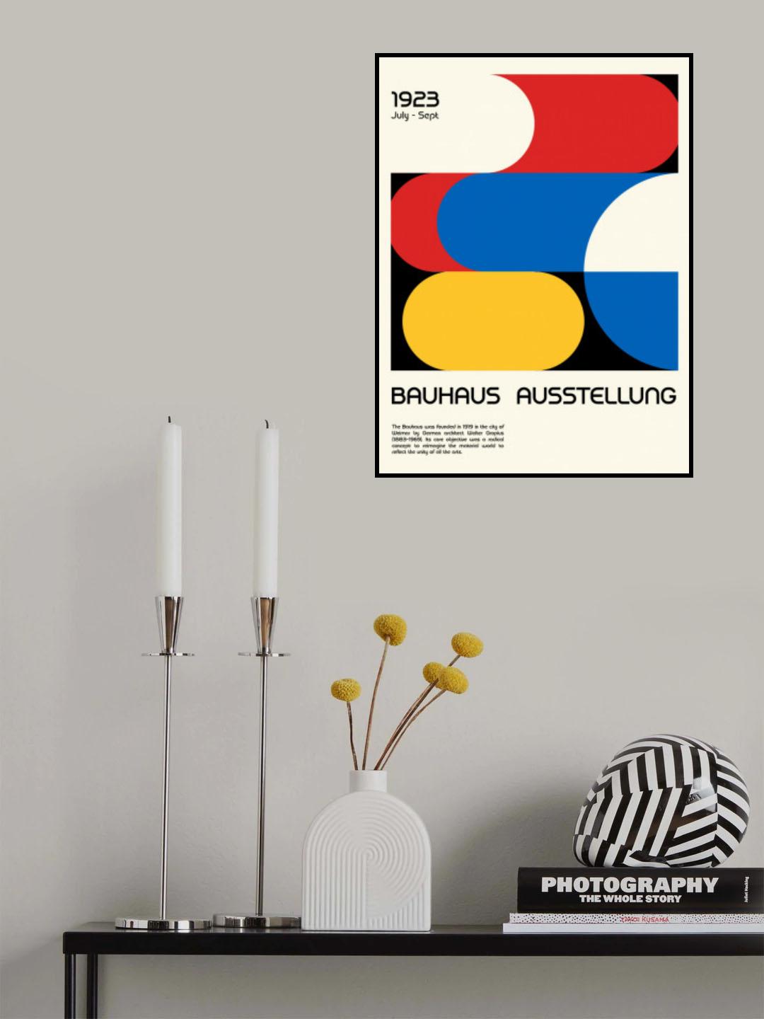 Bauhaus Ausstellung 1923 Poster och Canvastavla