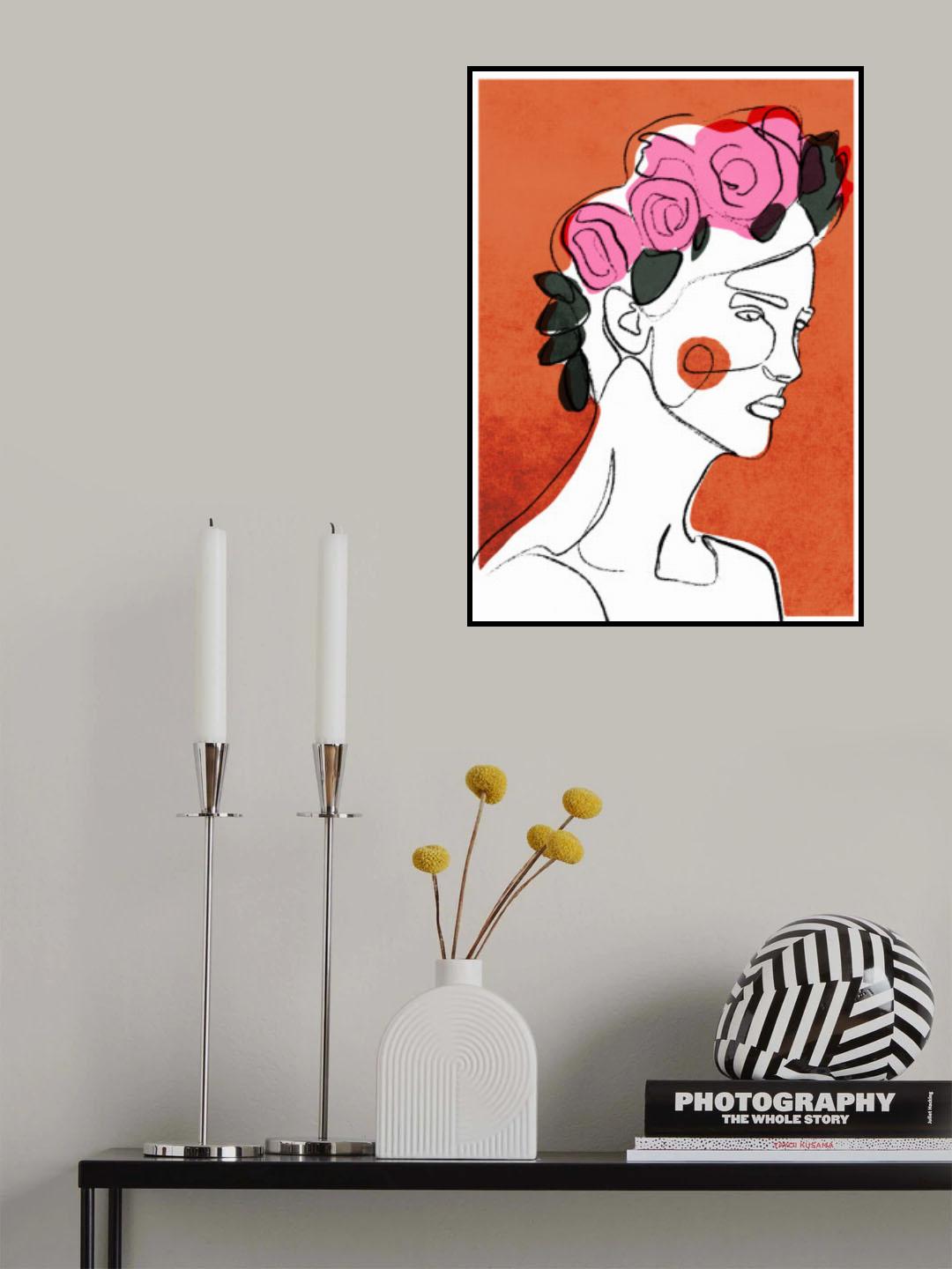 Amor Poster och Canvastavla