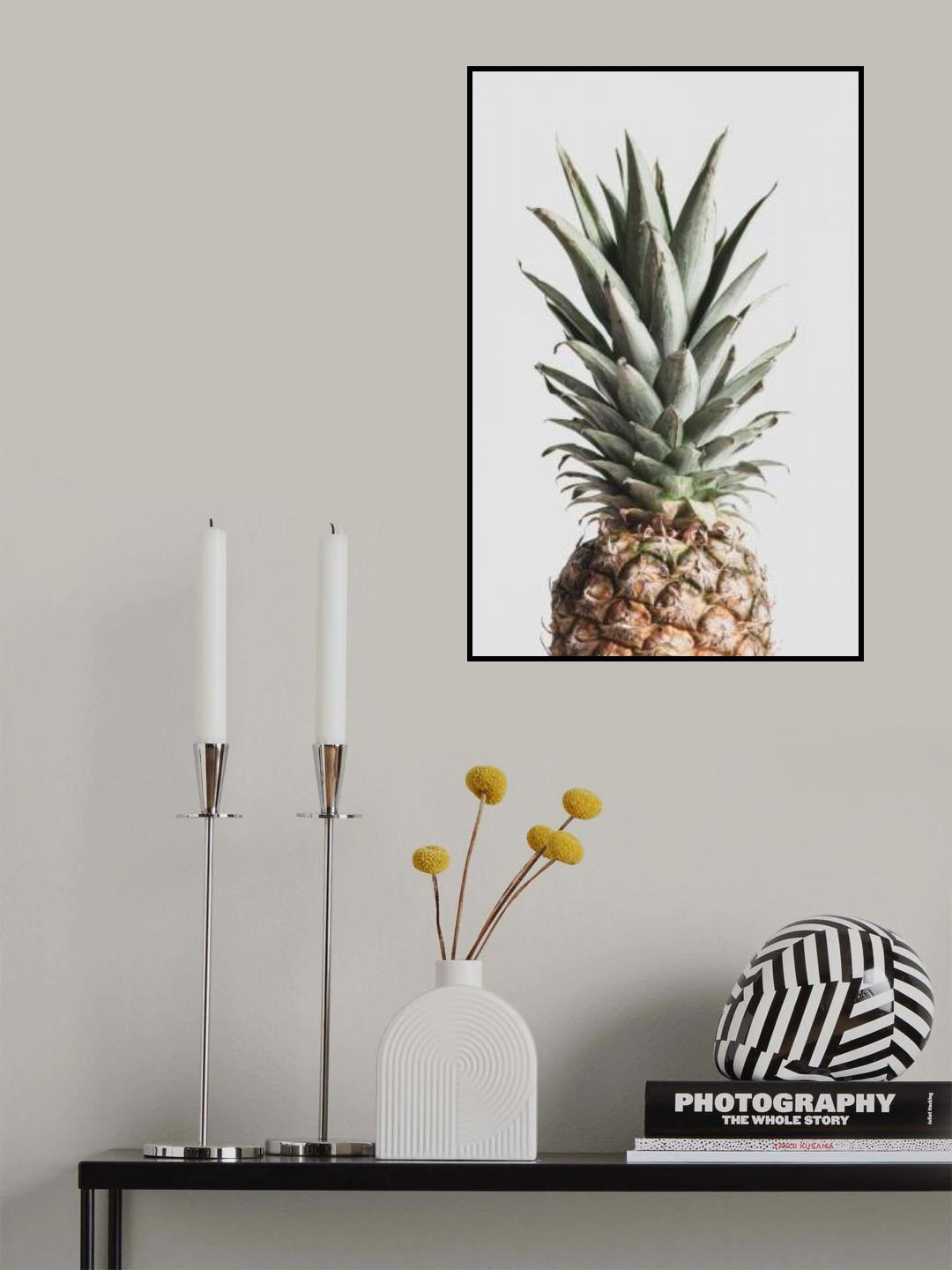 Pineapple Natural Poster och Canvastavla