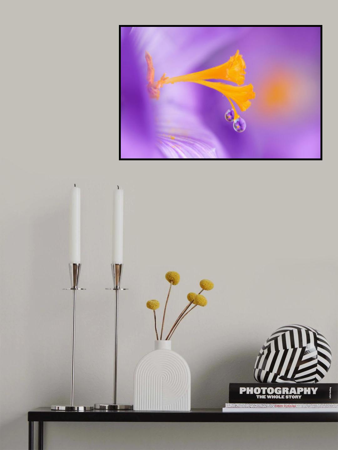 Purple Poster och Canvastavla