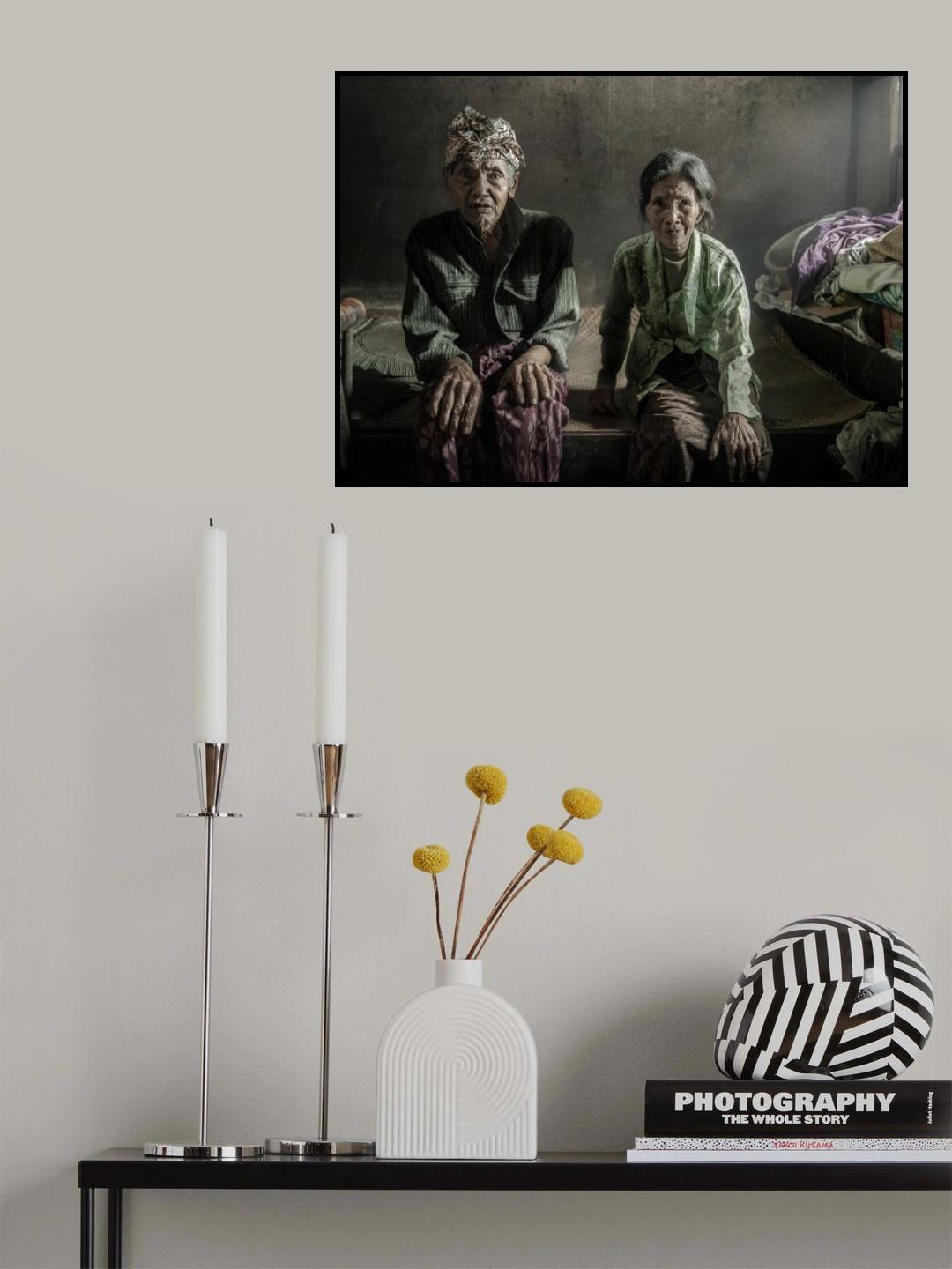 Our bed Poster och Canvastavla