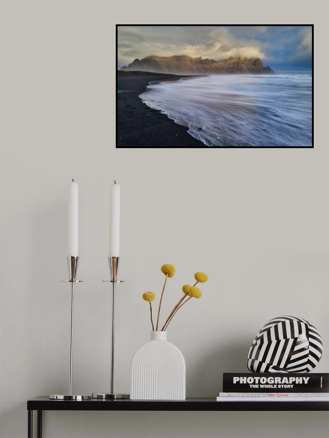 vestrahorn Poster och Canvastavla