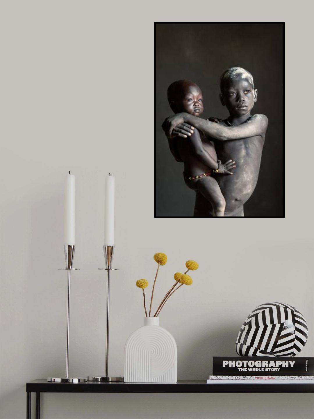 Mundari siblings Poster och Canvastavla