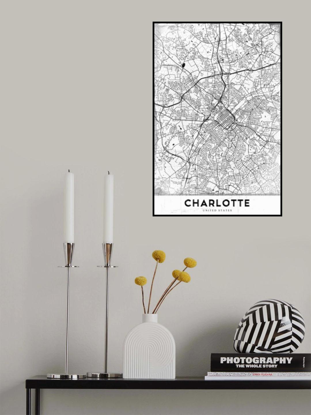 Charlotte Poster och Canvastavla