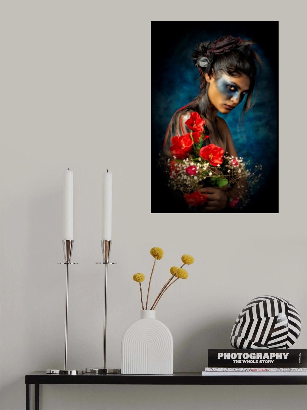 AGAINST EVIL POWER Poster och Canvastavla