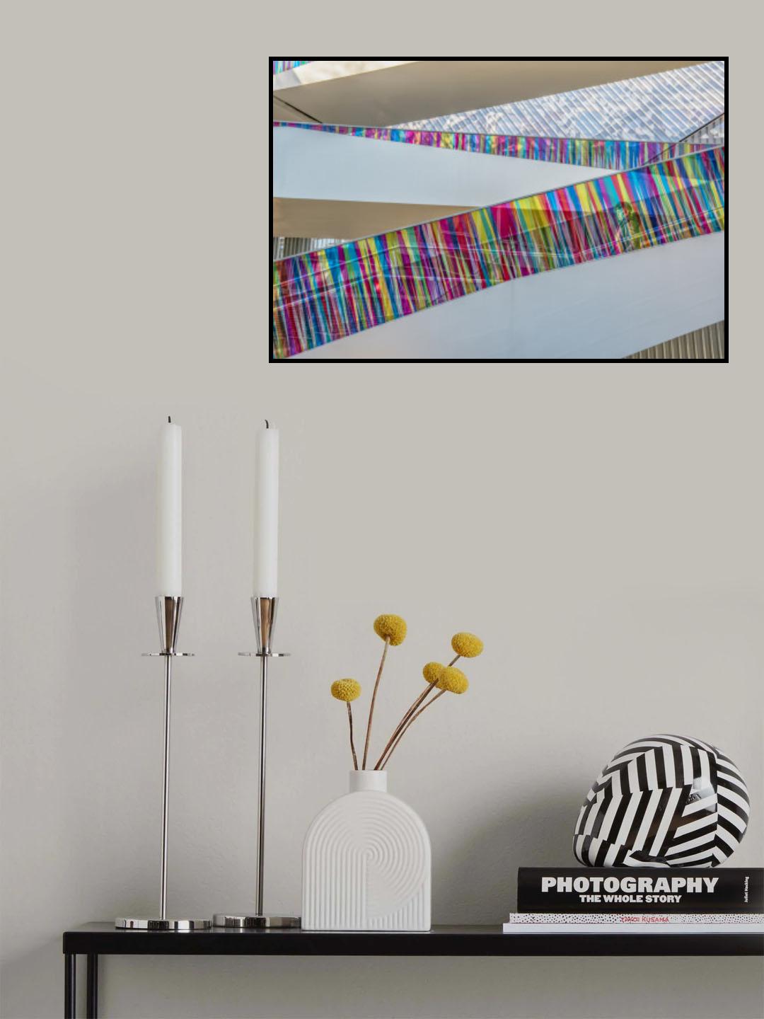 descending the rainbow Poster och Canvastavla