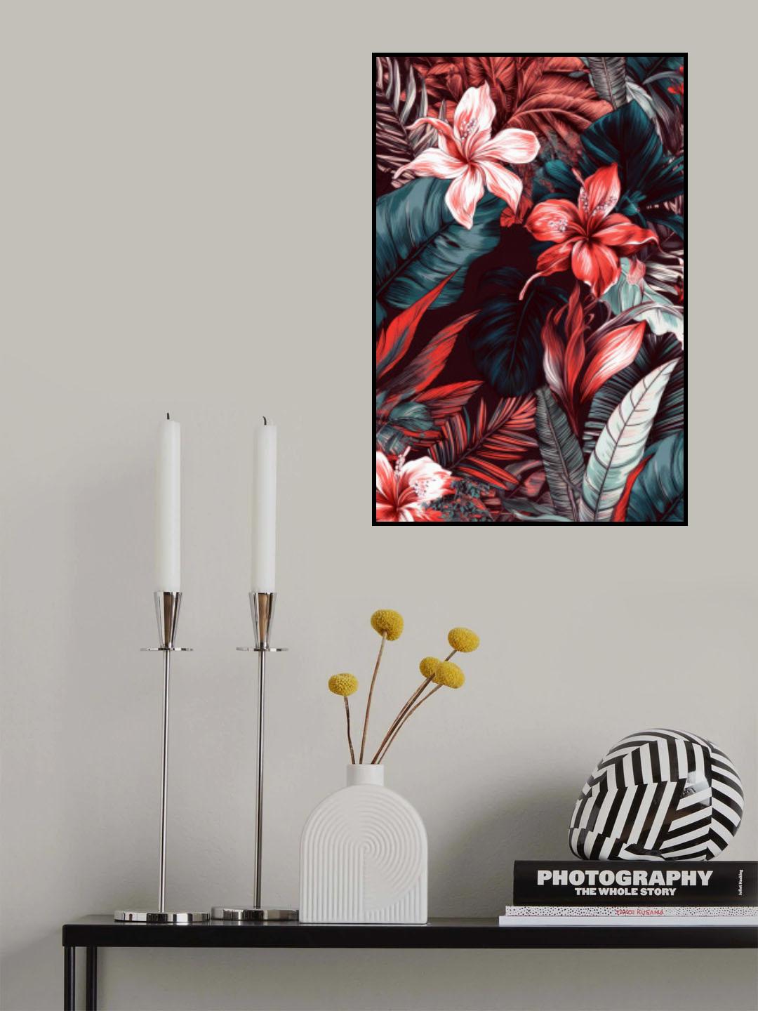 Tropical flora 2 Poster och Canvastavla