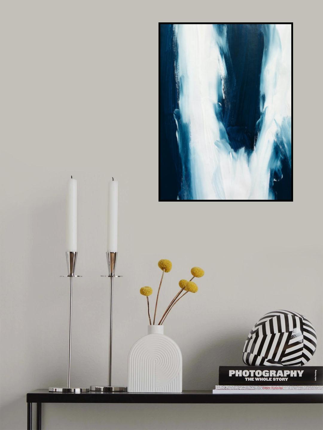 Abstract 44 Poster och Canvastavla