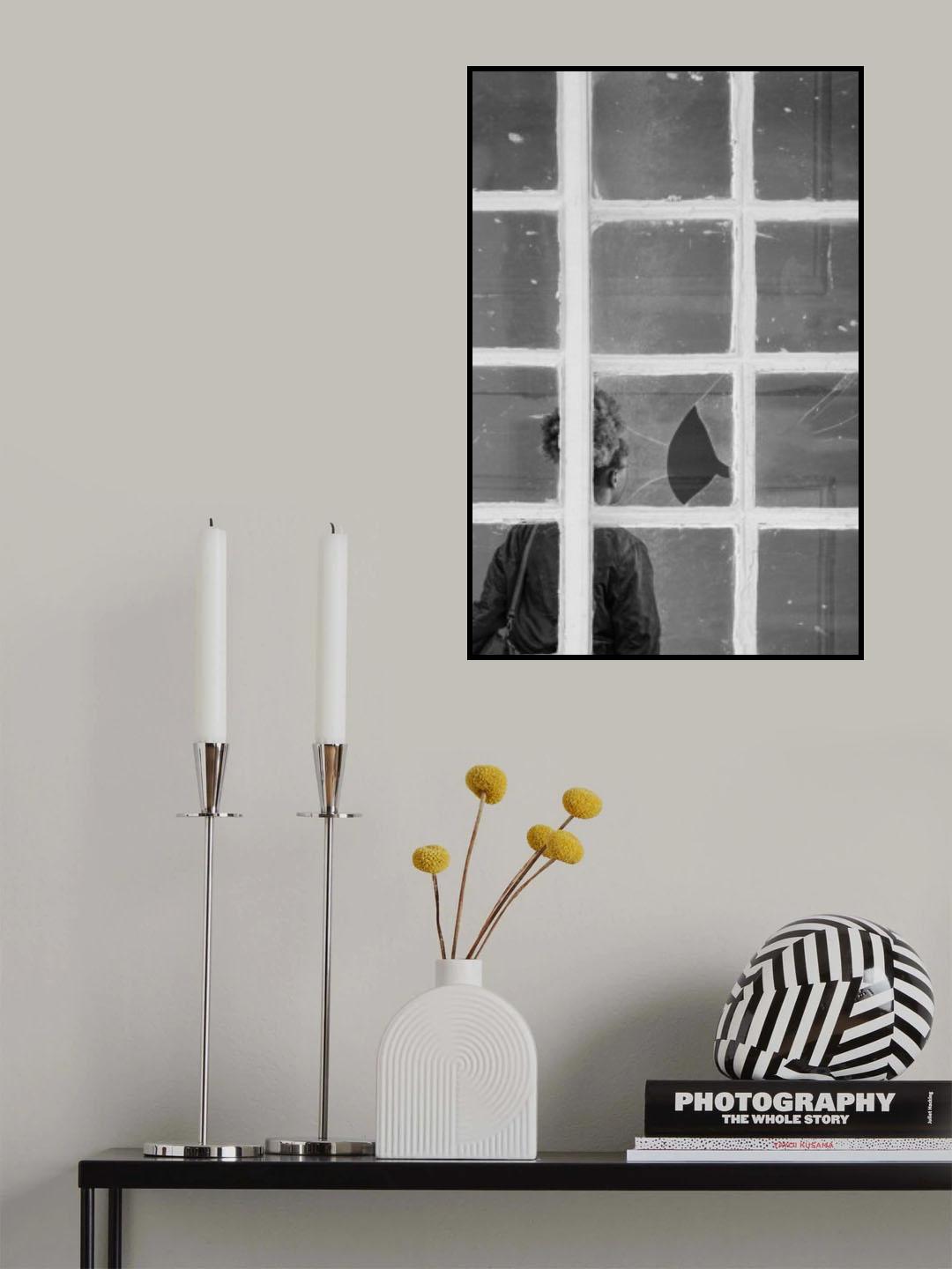 Broken glass Poster och Canvastavla