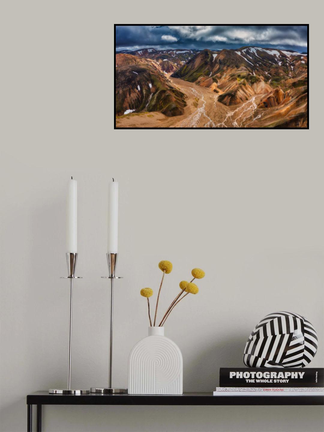 Landmannalaugar Poster och Canvastavla