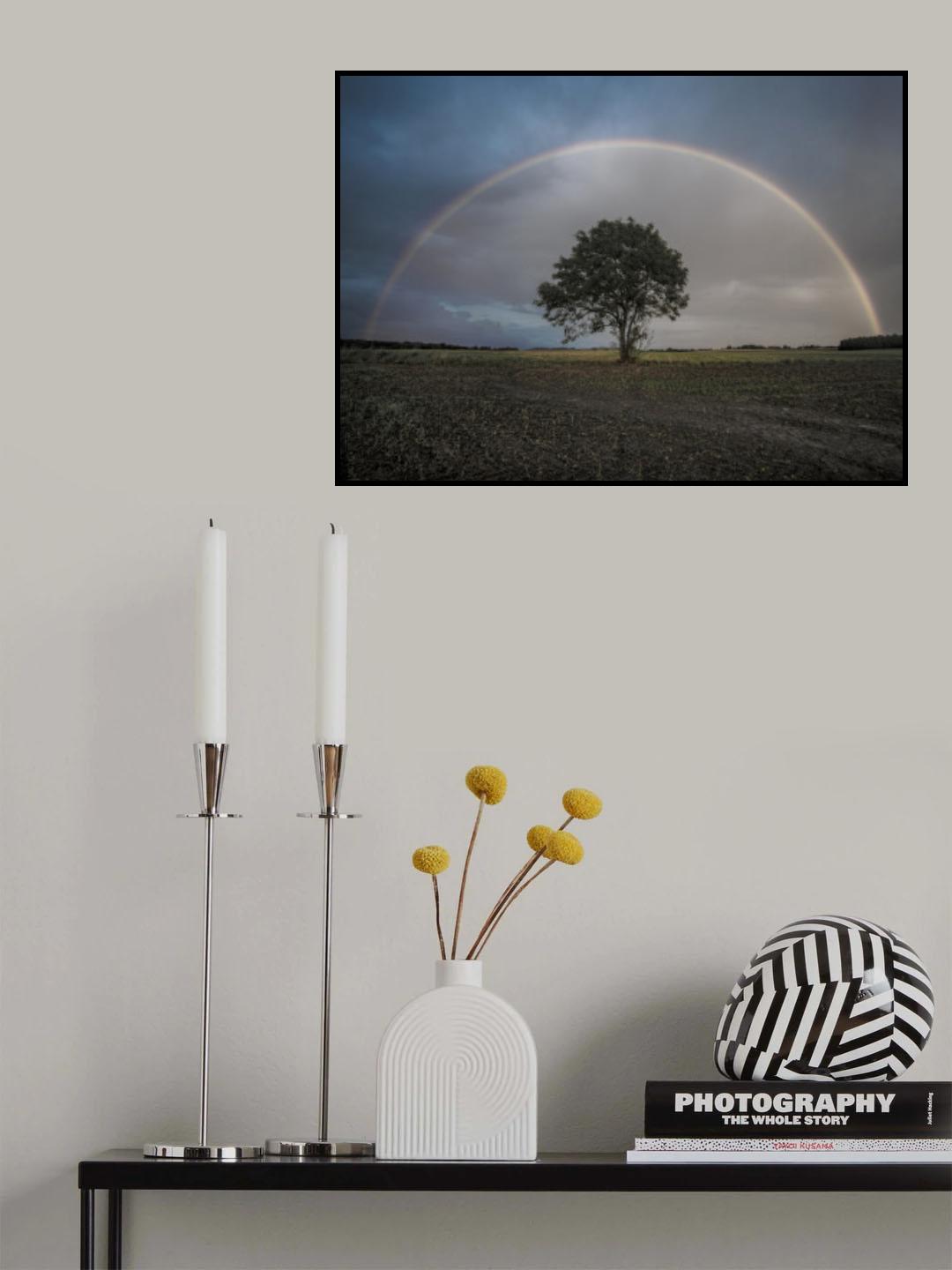 Atardecer de ensueño Poster och Canvastavla