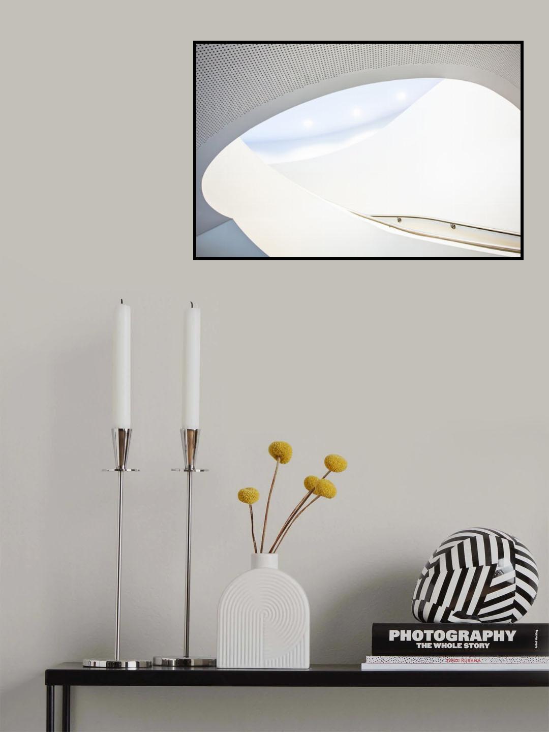 Softtone Stairs Poster och Canvastavla