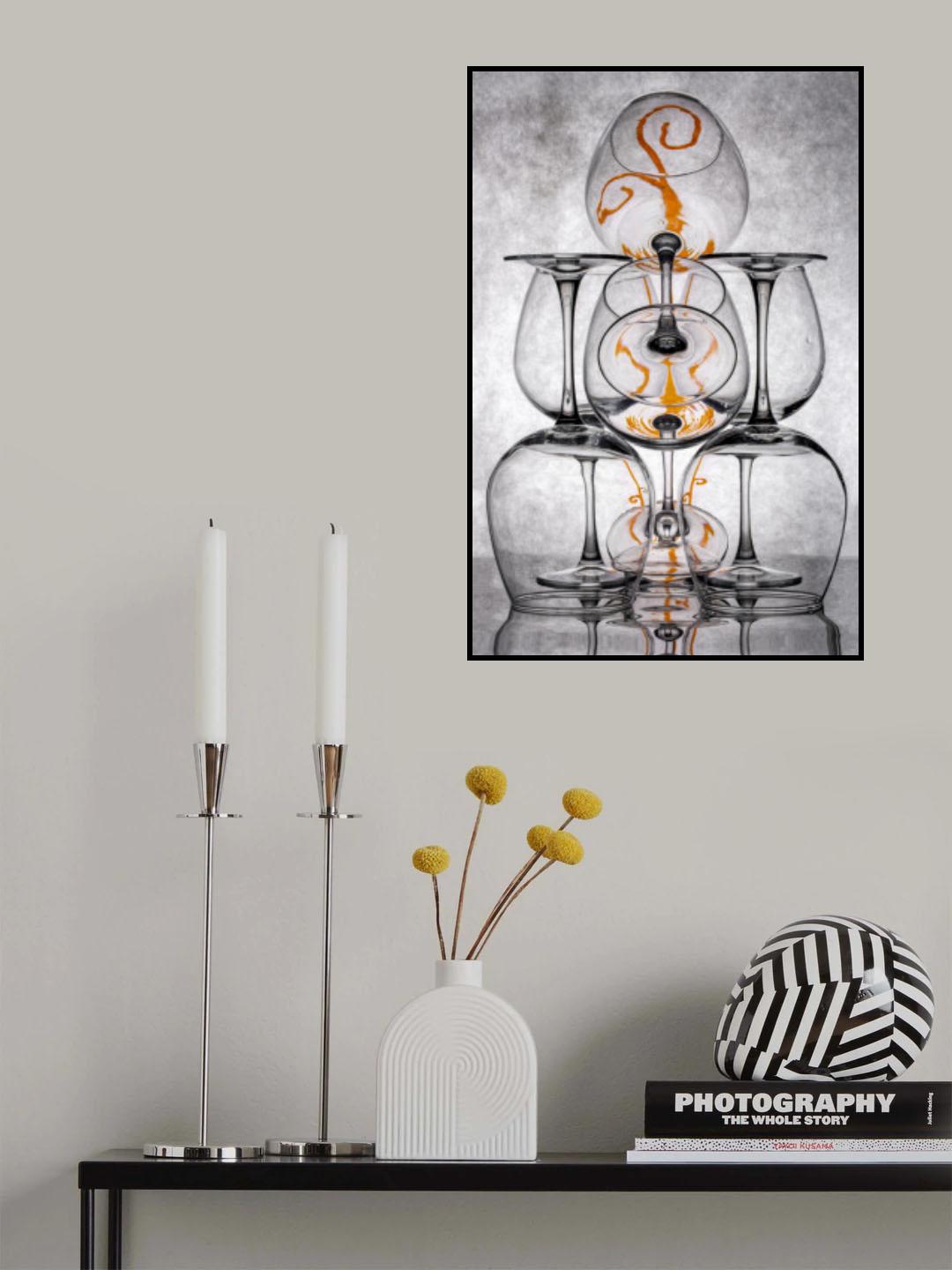 Tracery Poster och Canvastavla