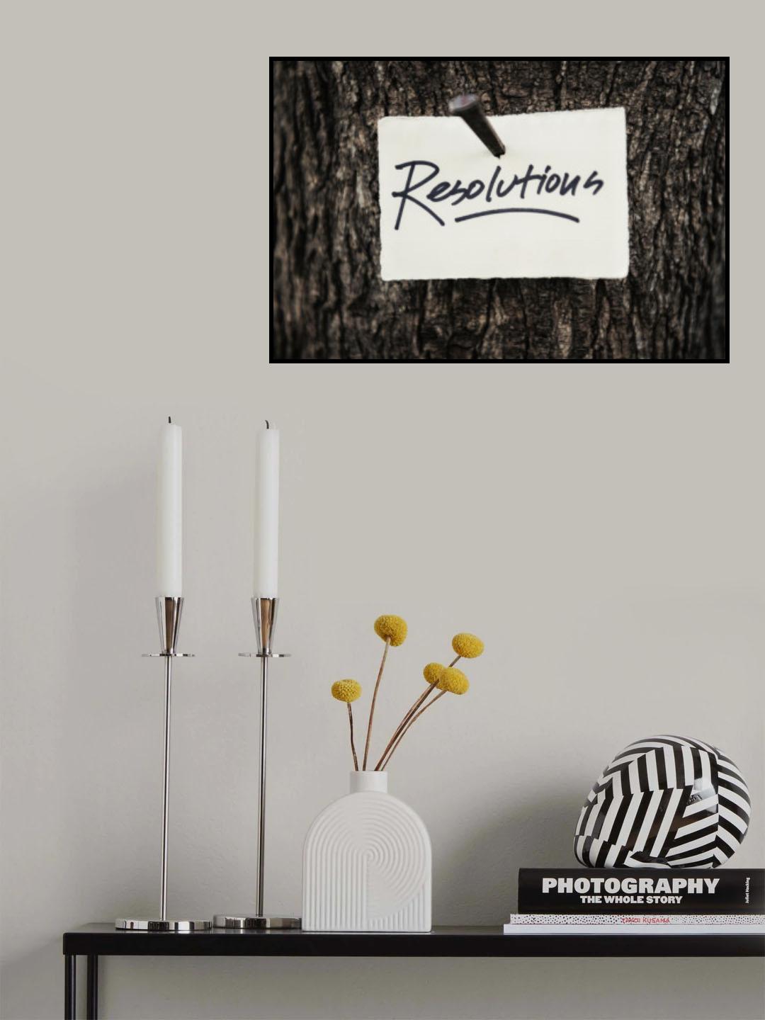 Resolutions Poster och Canvastavla