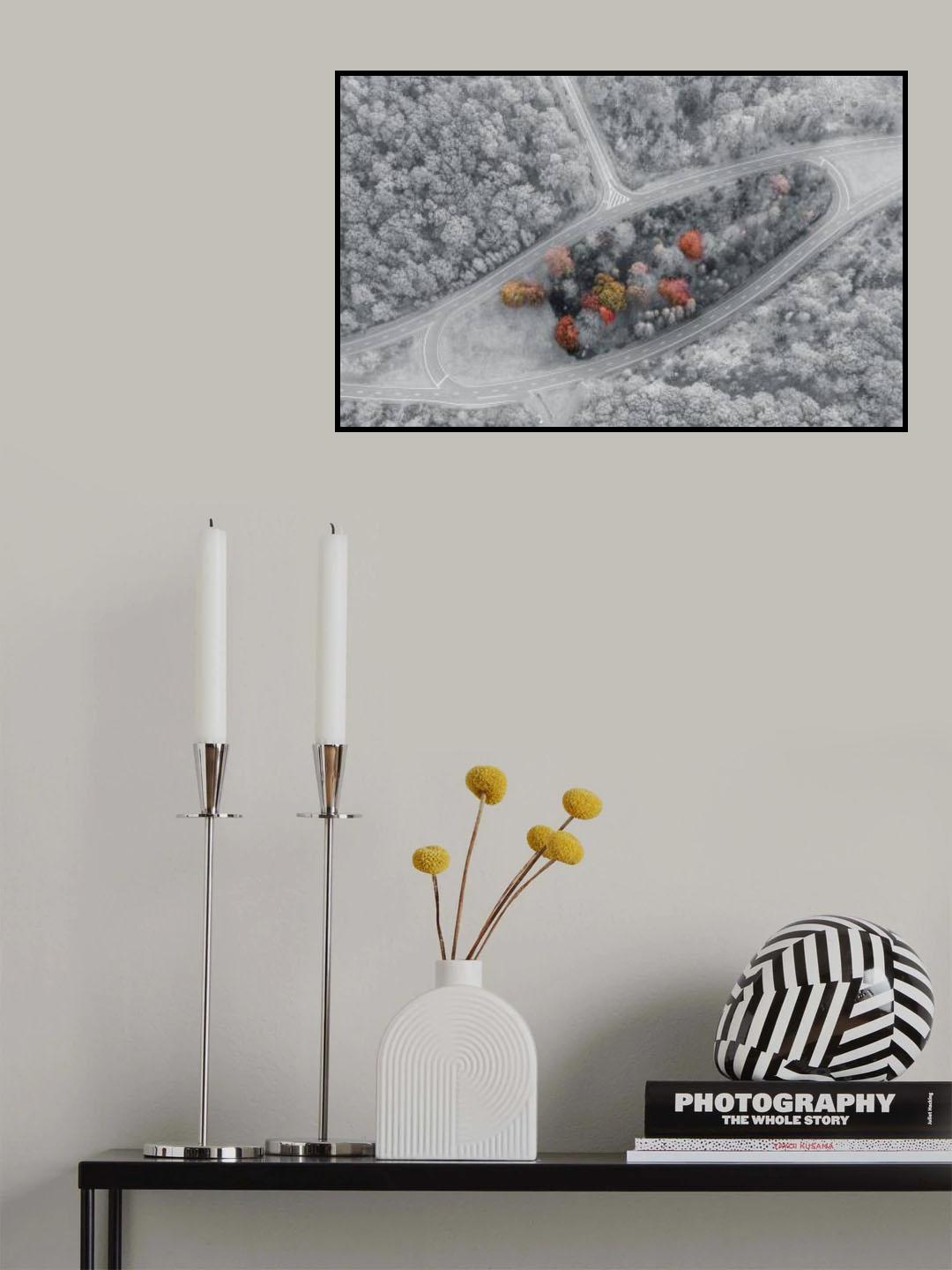 Autumn meets winter Poster och Canvastavla
