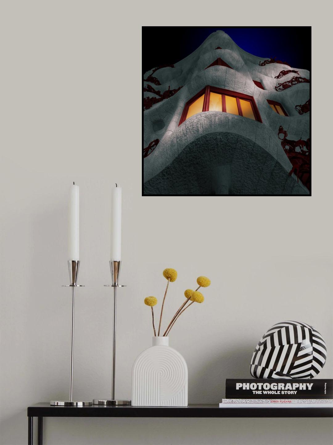 Casa Mila Poster och Canvastavla