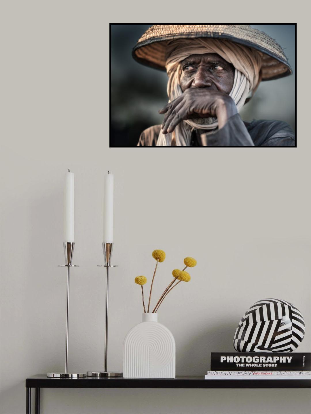 Fulani elder Poster och Canvastavla