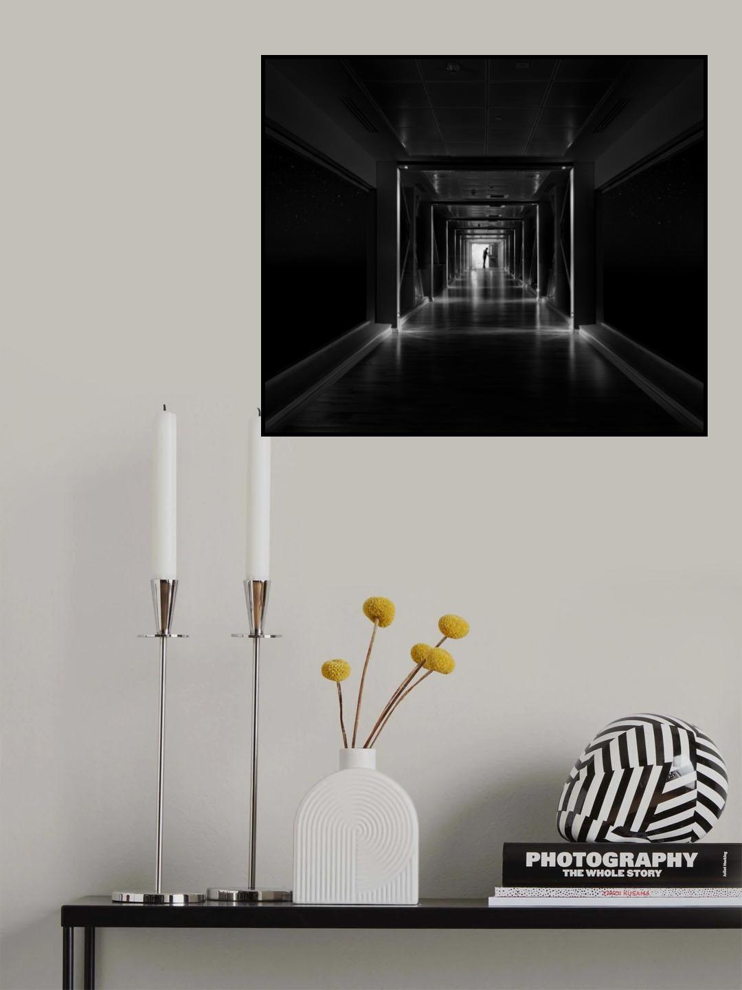 Spaceship Poster och Canvastavla