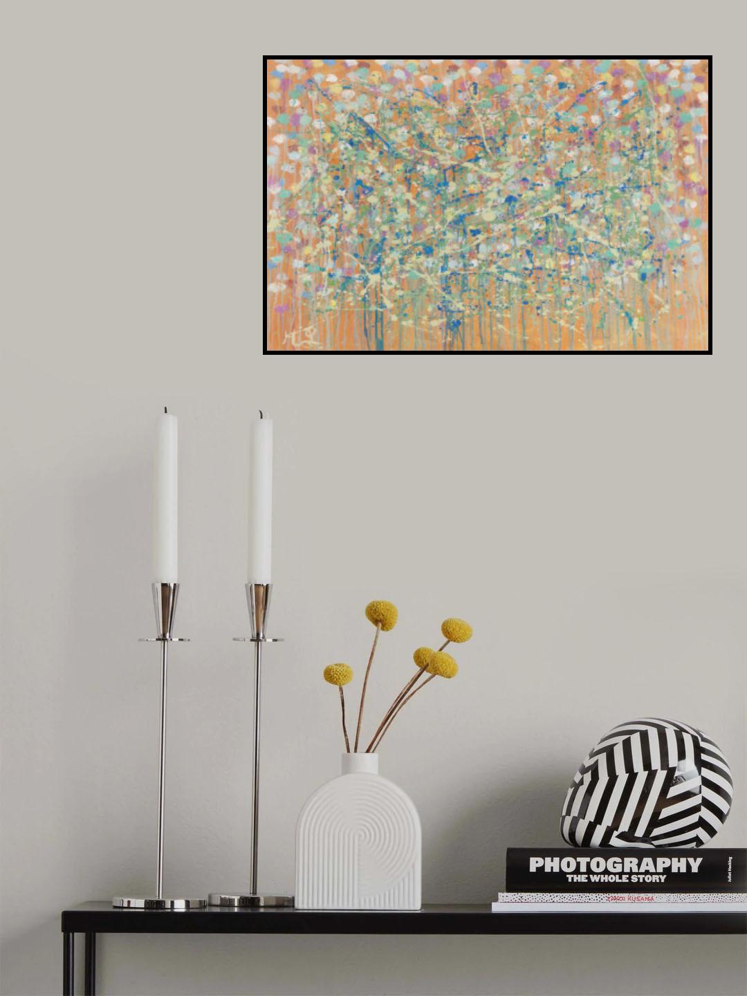 Energy of Sunsets Poster och Canvastavla