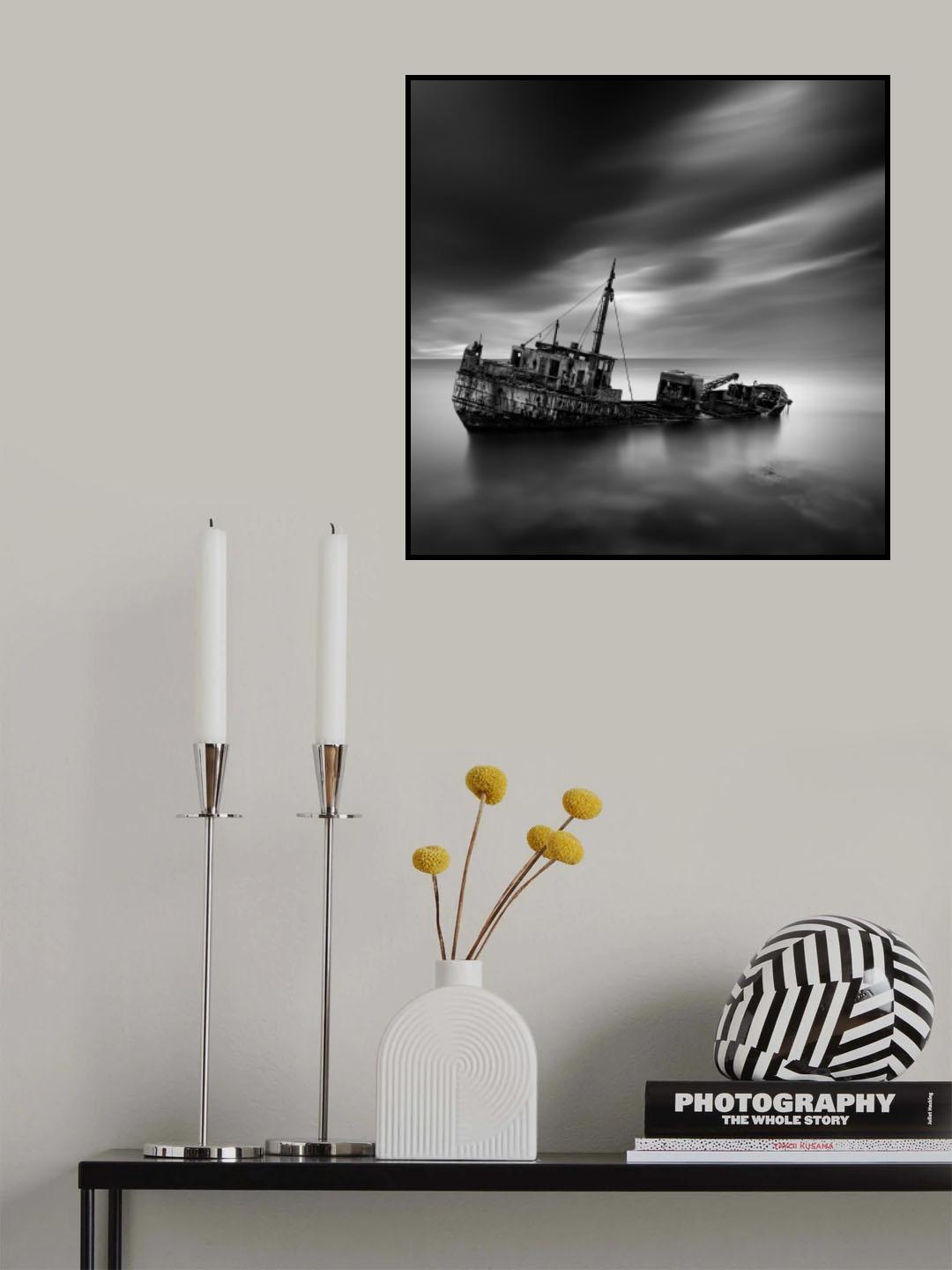 Shipwreck "Alonnisos" Poster och Canvastavla