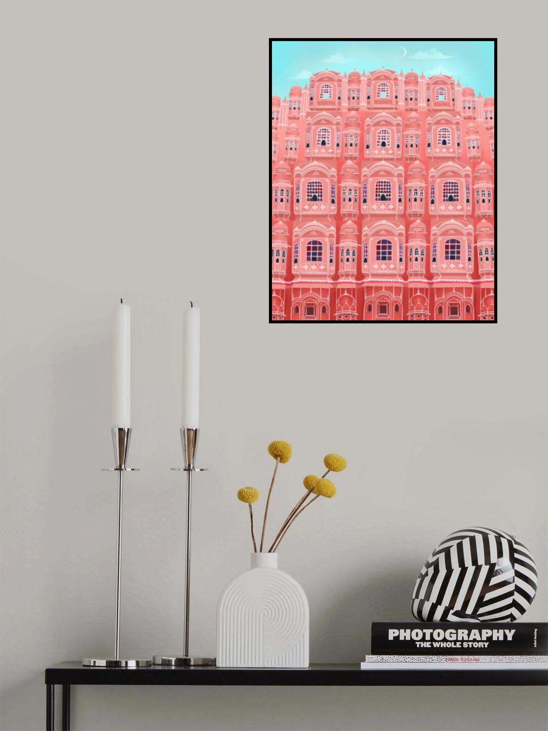 Jaipur, India Poster och Canvastavla