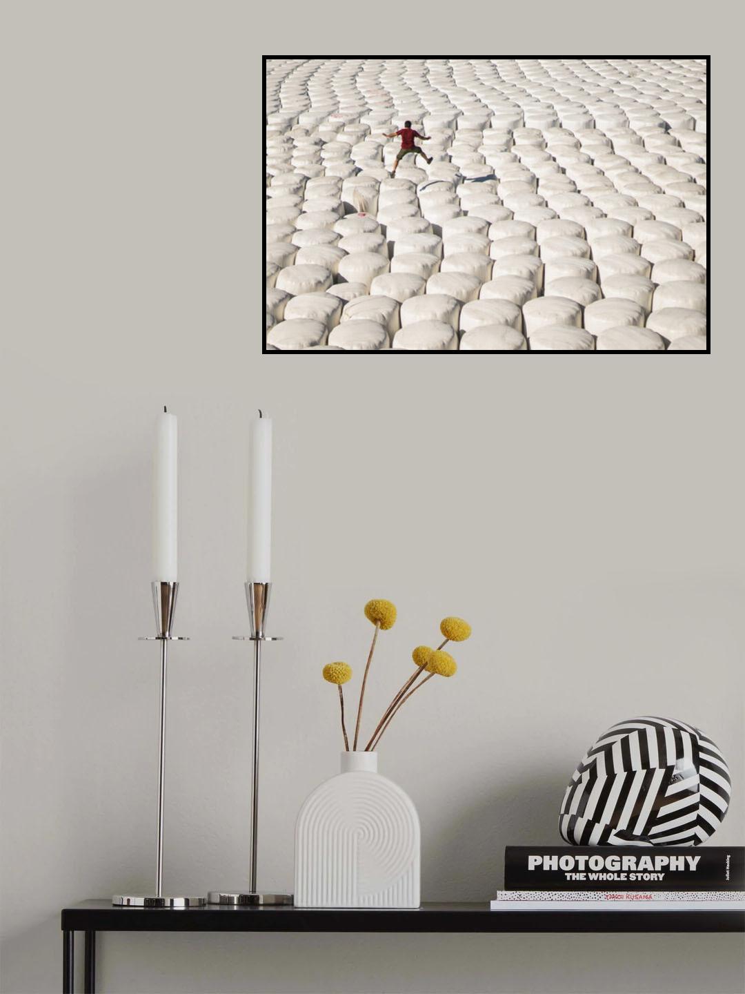 Jump Poster och Canvastavla
