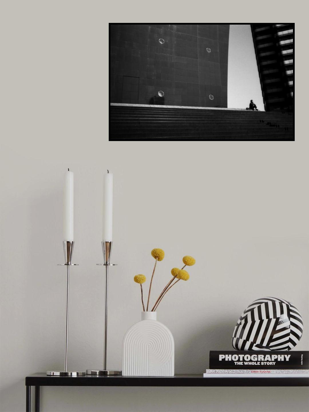Thinking (from the series "Alone") Poster och Canvastavla