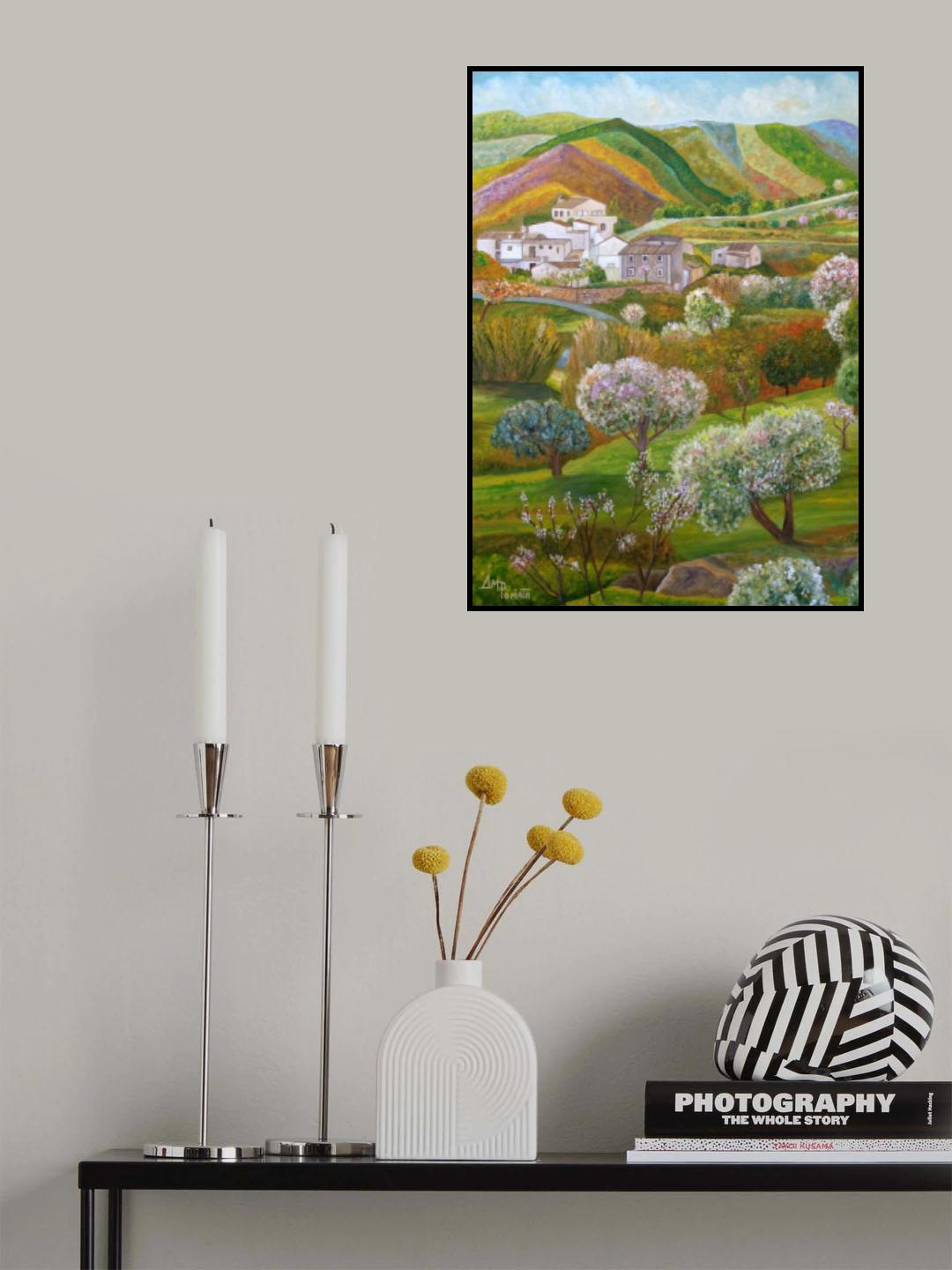 First Spring In Cariatiz Poster och Canvastavla