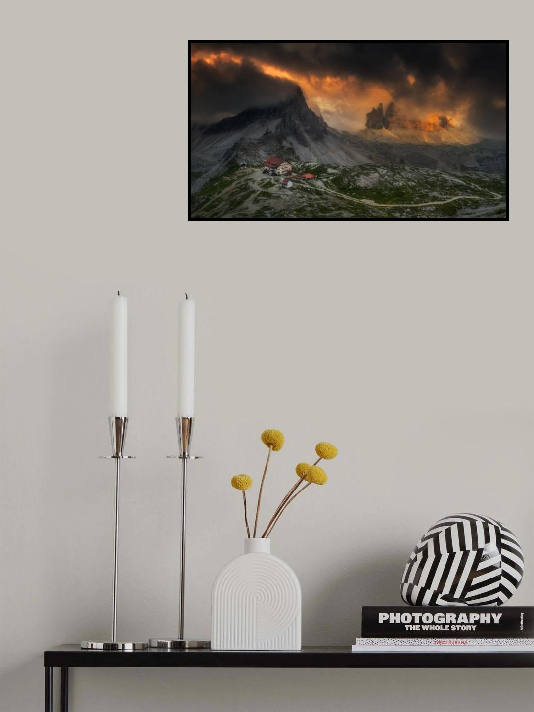Tre Cime Poster och Canvastavla