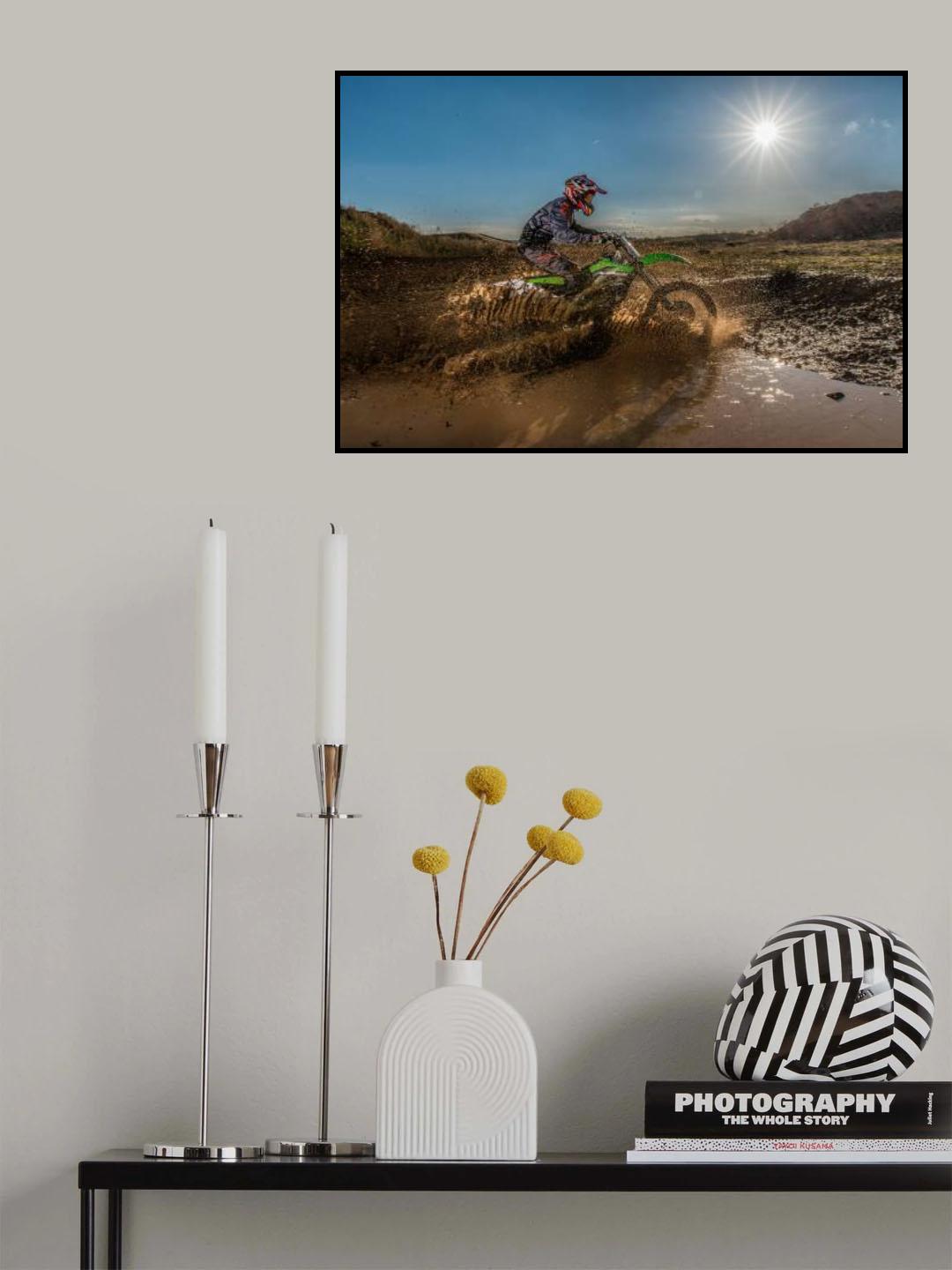 Mud and sun Poster och Canvastavla