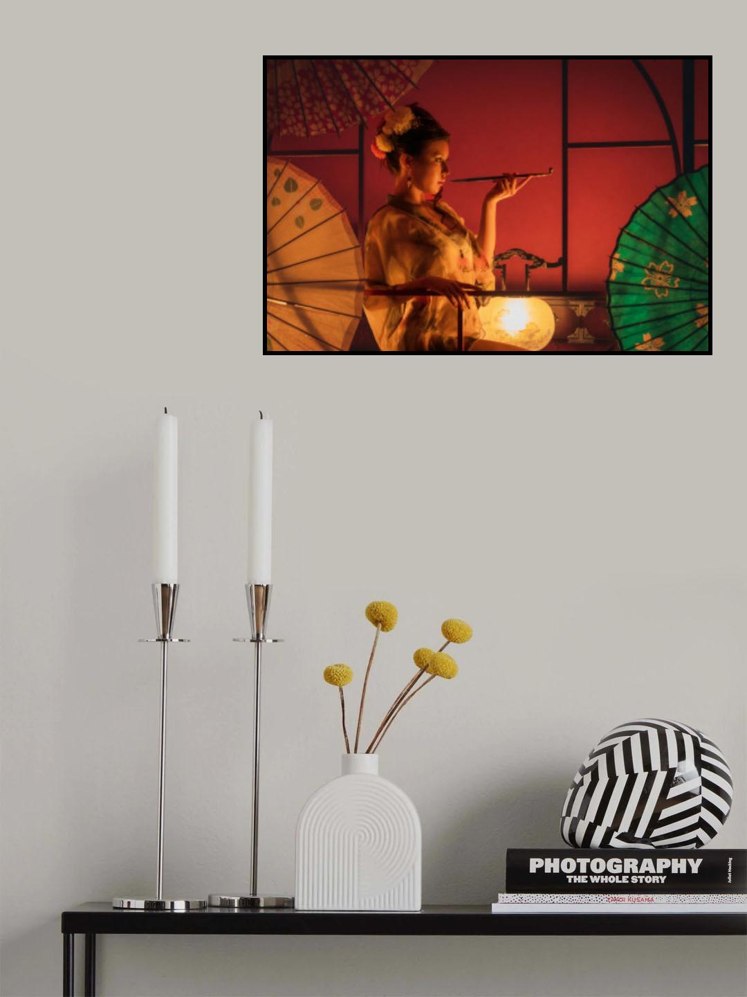 She must be up to something. Poster och Canvastavla