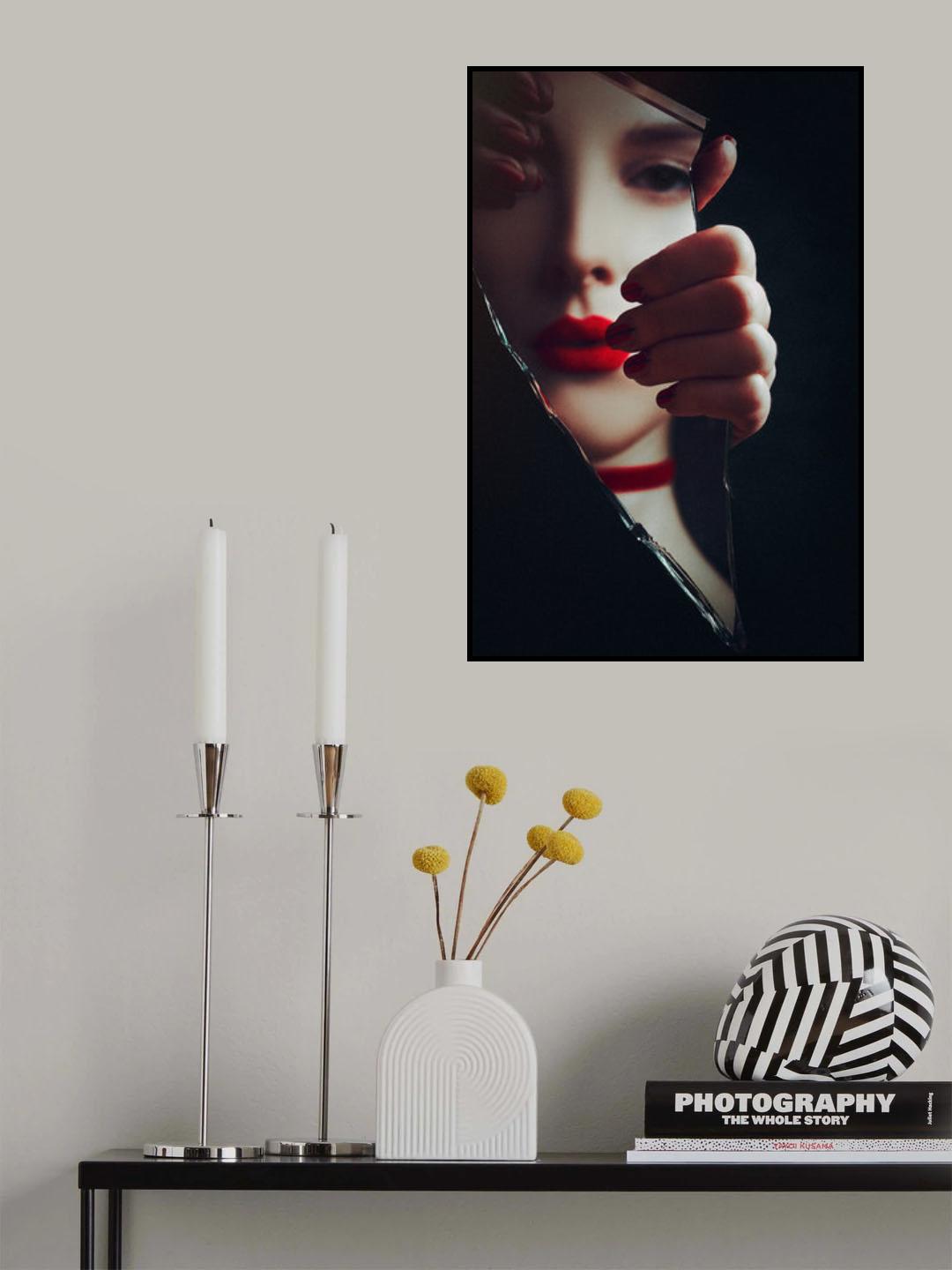 A broken mirror Poster och Canvastavla