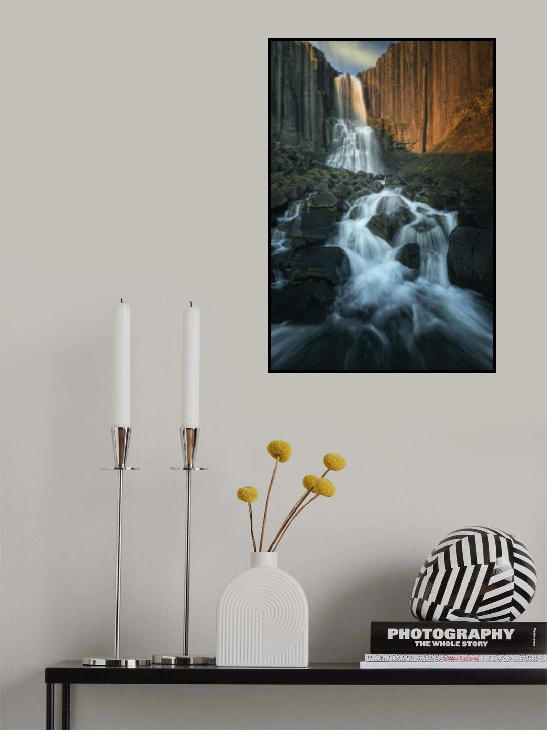 The waterfalls Poster och Canvastavla