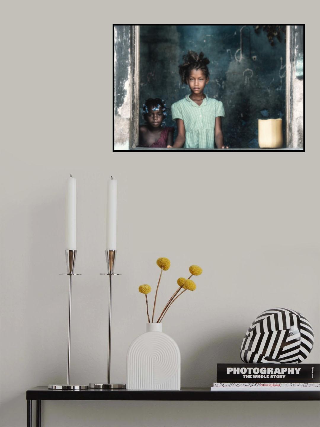 Children of Ponta Figo Poster och Canvastavla