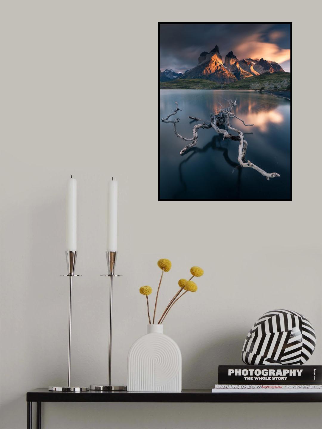 Torres del Paine Poster och Canvastavla