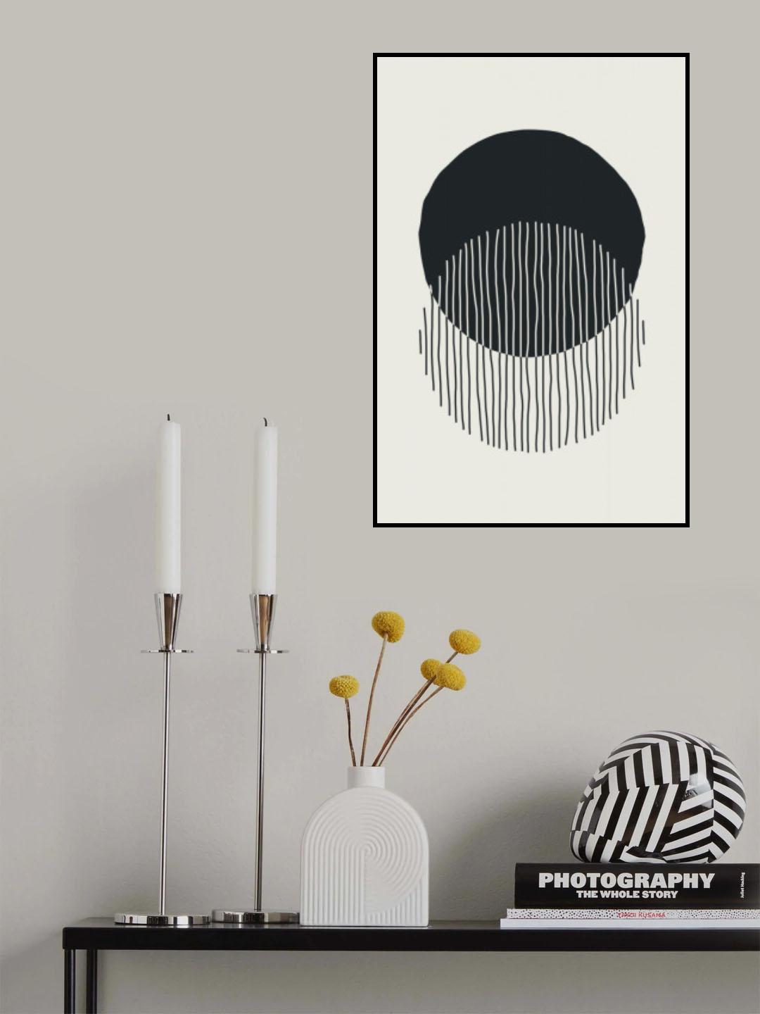 Circle Vibe Series #2 Poster och Canvastavla