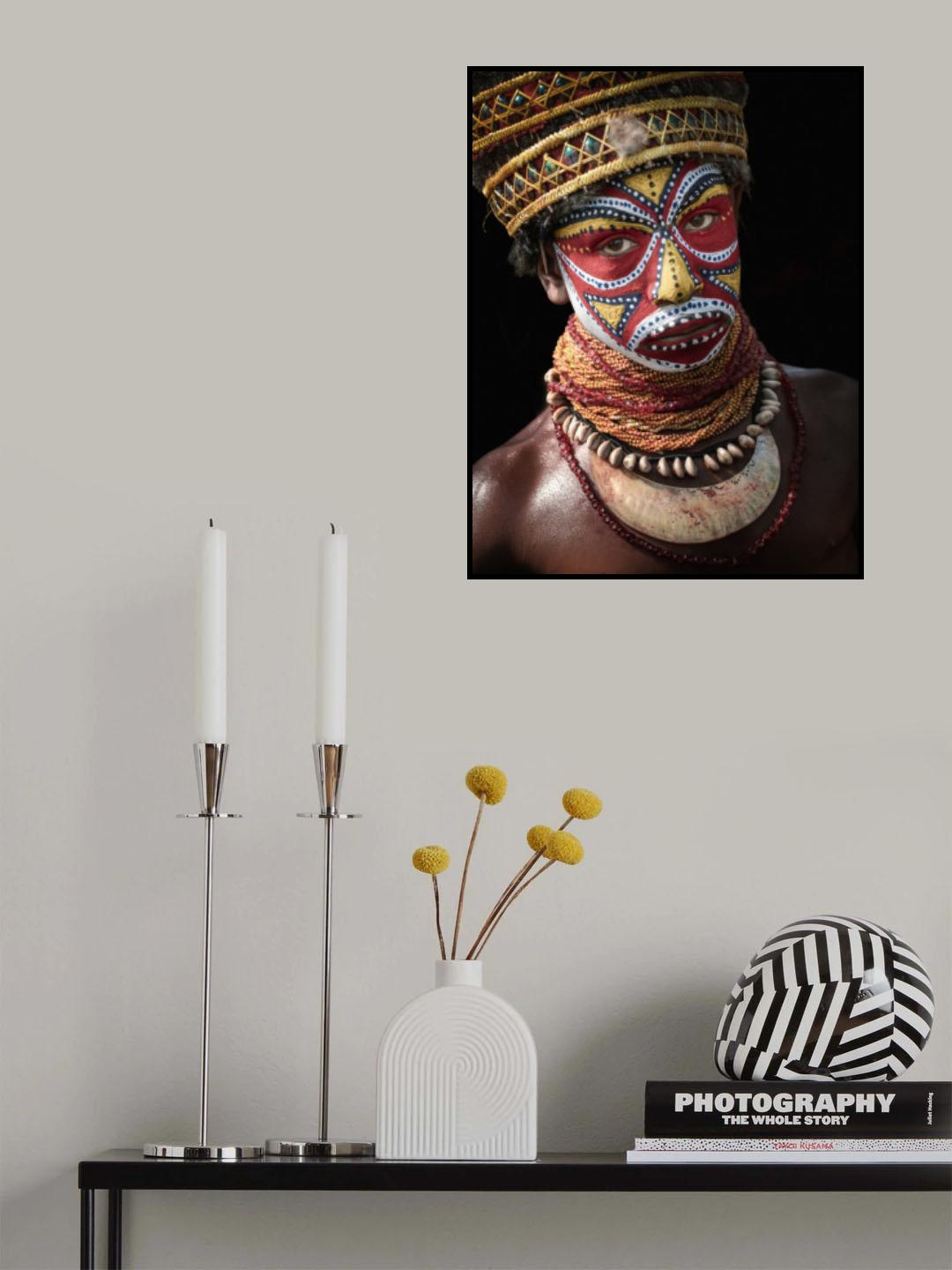 Face Paint Creativity Poster och Canvastavla